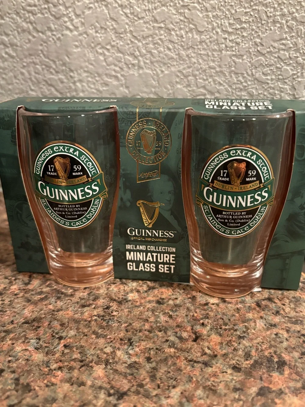 Guinness Miniature Glass set